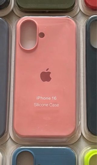 Funda iPhone 16 Silicone Case Rosa