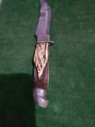 Cuchillo antiguo de acero - Japón