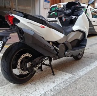 Maxi Scooter Gris y Blanca