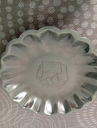 Vassoio centrotavola decorato