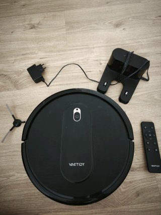 Robot Aspirador VacTidy Negro