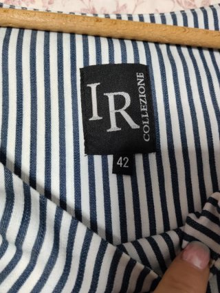 Vestido IR rayas y vaquero