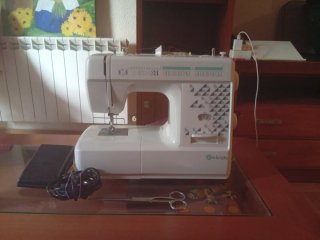 Máquina de coser eléctrica klindo
