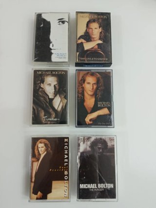 6 MICHAEL BOLTON Cintas Cassettes ELIGE