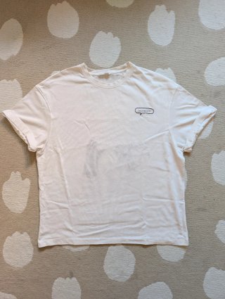 Camiseta Zara Hombre Blanca NYC New York bordadoXL
