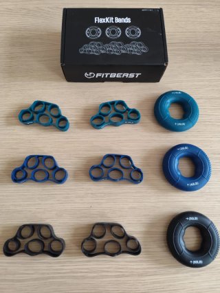 Set Ejercitador Dedos y Antebrazo Fitbeast