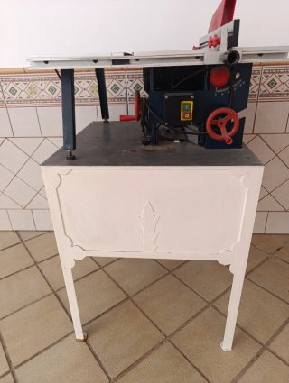 Mesa sierra artesanal para madera