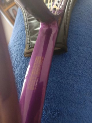 Raqueta de tenis Prince morada