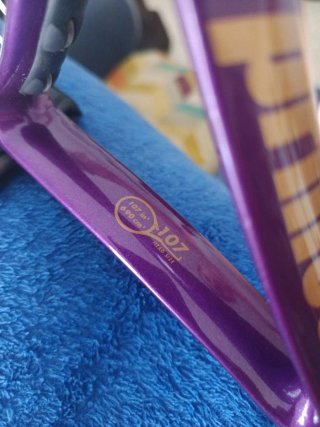 Raqueta de tenis Prince morada