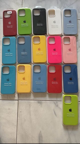 Funda Apple iPhone 13 Pro Silicona Blanca