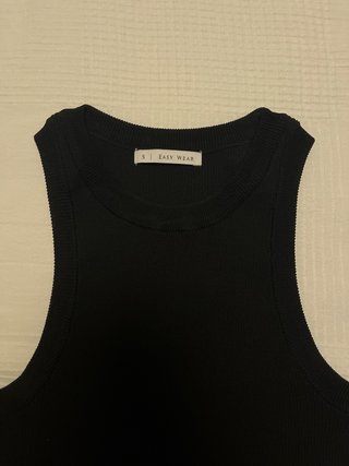 Camiseta tirantes negra Easy Wear Talla S