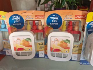 Pack 4 Ambientadores Ambi Pur + Secador Viaje