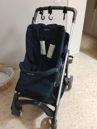 Carro de paseo con capazo