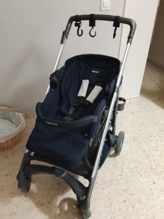 Carro de paseo con capazo