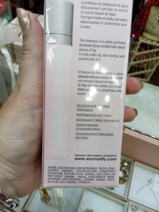 Womanity Deodorant Spray 100ml