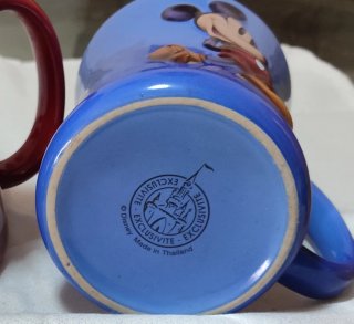Lote 4 tazas Disney Store Exclusive 2002