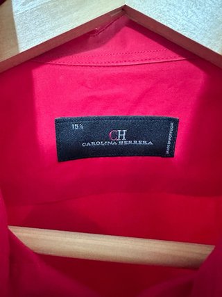 Camisa Carolina Herrera Roja