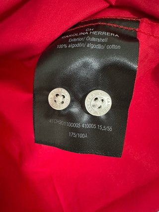 Camisa Carolina Herrera Roja
