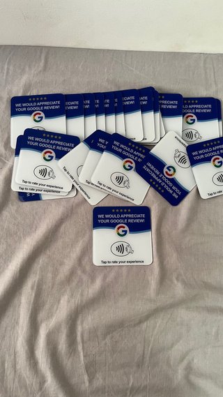 10 Schede NFC per Recensioni Google