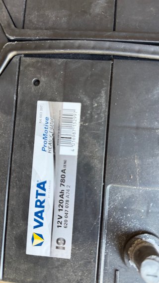 Batería Varta 120Ah 12V