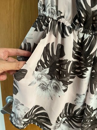 Mono corto H&M estampado floral