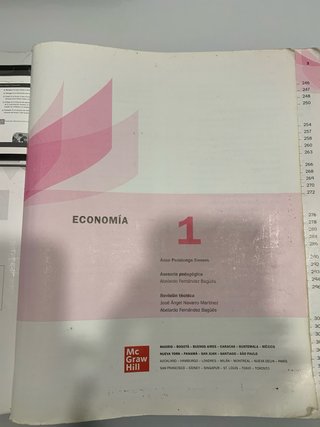 Economía 1.o Bachillerato