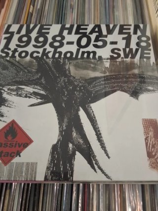 Massive Attack live heaven 1998-05-18 LP レコード