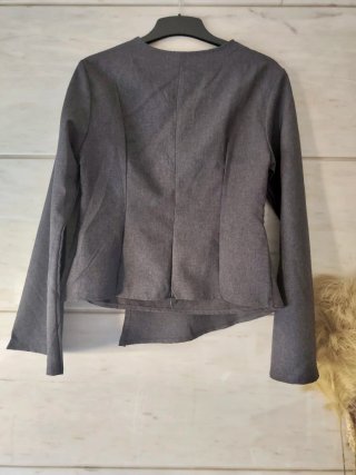 Blusa elegante Shein Grigio Tg. S