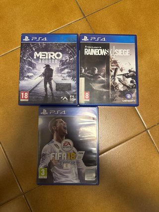 Pack PS4 + juegos + 2 mandos
