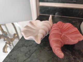 Set di figure decorative vintage