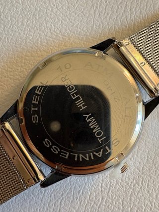 Reloj Tommy Hilfiger Plata Malla