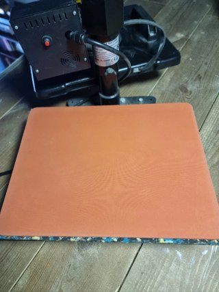 Plancha industrial 27 cm para vinilos
