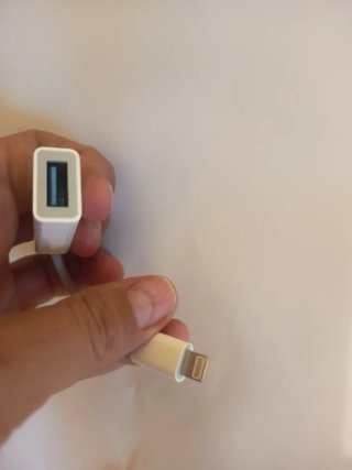 Adaptador Lightning a USB para iPhone