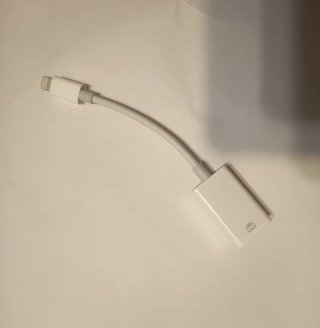 Adaptador Lightning a USB para iPhone