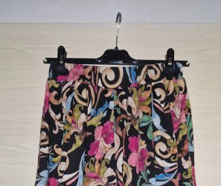 Gonna lunga cotone donna fantasia