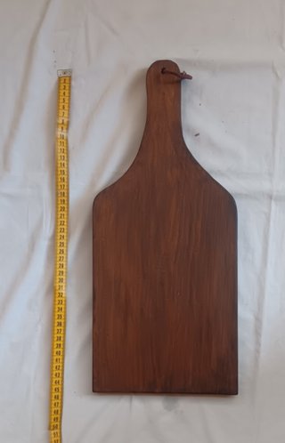 Maidda antica in legno per impasto restaurata
