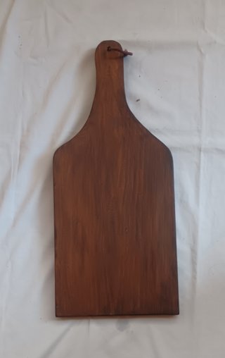 Maidda antica in legno per impasto restaurata