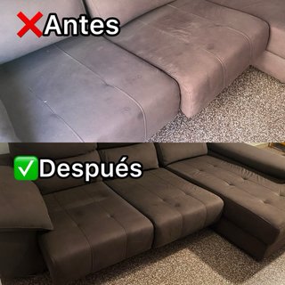 Limpieza de sofá