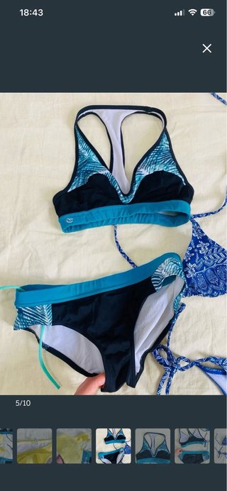 Lote 3 bañadores mujer tlla s/m