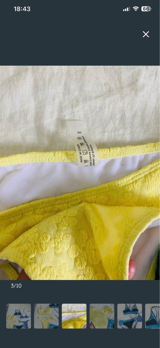 Lote 3 bañadores mujer tlla s/m