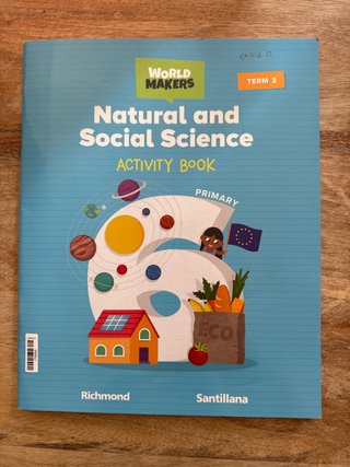 Libro de inglés de 6 de primaria.