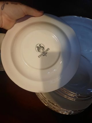 Vajilla Completa de Porcelana Pontesa - 40 Piezas