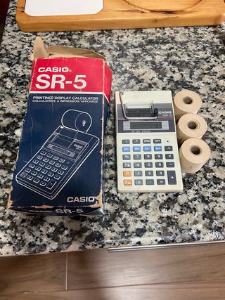 Calculadora Impresora Casio SR-5