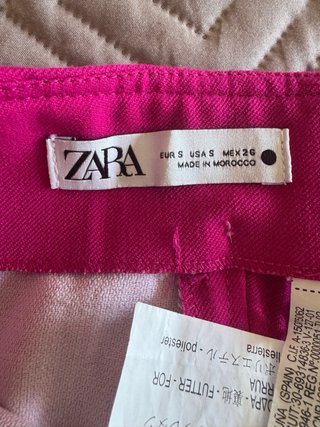 Saia Zara Rosa Tamanho S