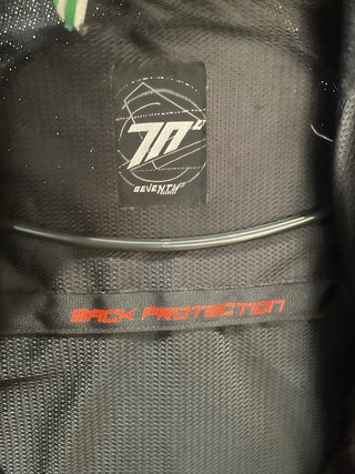 Chaqueta Moto Negra