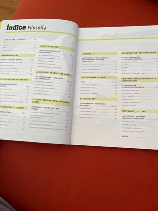 Filosofía 1, primer curso de bachillerato