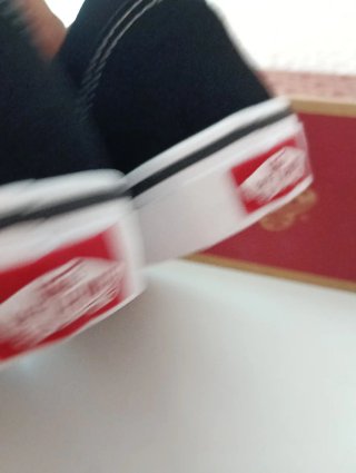 Zapatillas Vans Negras y Blancas