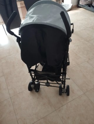 Silla de paseo tipo paraguas plegable