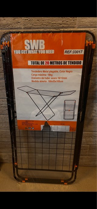 Tendedero/secadora de ropa completamente nueva