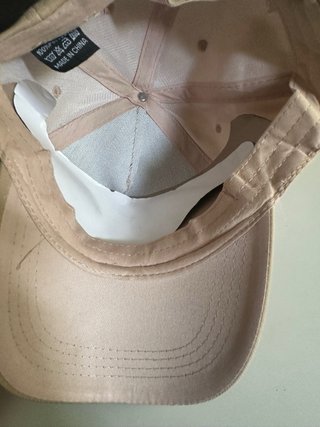 Gorra de verano beige